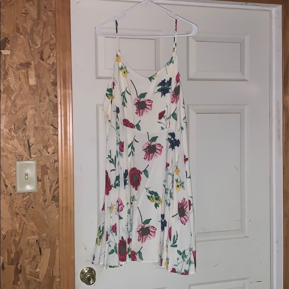 Floral midi dress